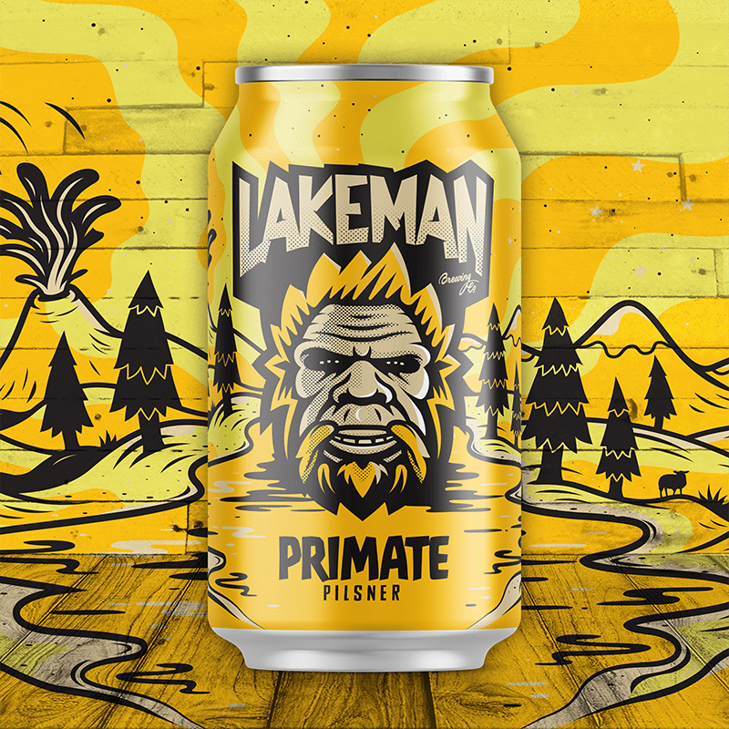 Supreme Beer Winner - Lakeman Primate Pilsner - 330ml