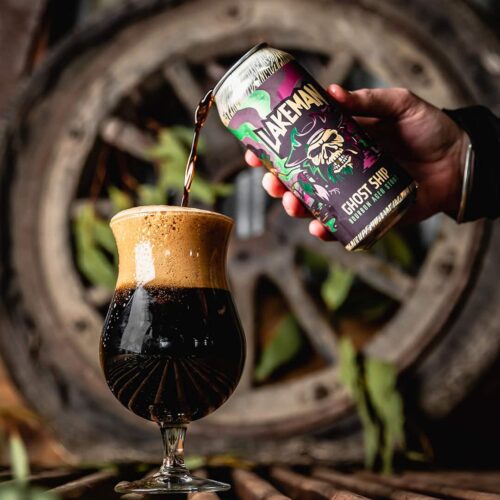 ghost ship bourbon aged stout 440 ml can